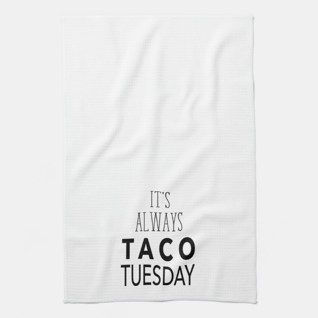 TACO TUESDAY KITCHEN TOWEL (Vertical)