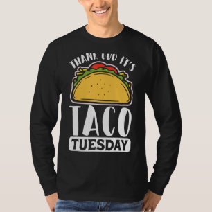 Taco Tuesday Nacho Mexican Food Taco Party Cinco D T-Shirt