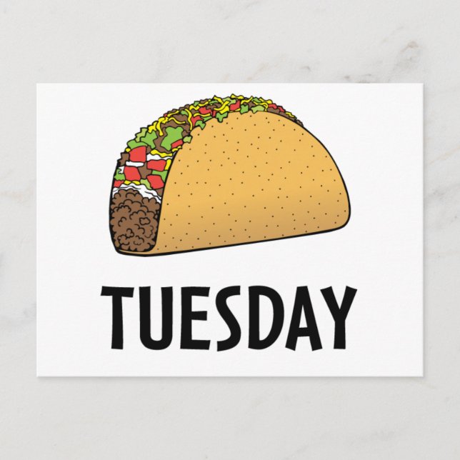 Taco Tuesday Postcard (Front)