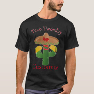 Taco Tuesday Saguaro Cactus Thunder_Cove T-Shirt