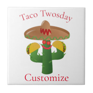 Taco Tuesday Saguaro Cactus Thunder_Cove Tile