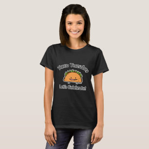 Taco Tuesday shell cheese Mexican food T-Shirt