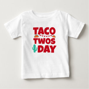 Taco Twosday 2nd Birthday Baby T-Shirt