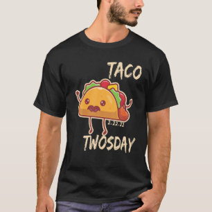 Taco Twosday Family Cinco De Mayo Dos Birthday Par T-Shirt