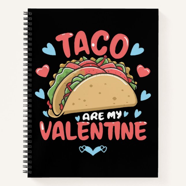 Taco-valentine Notebook (Front)