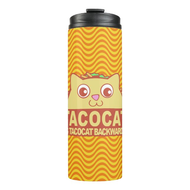 Tacocat Backwards II Epica Thermal Tumbler (Front)