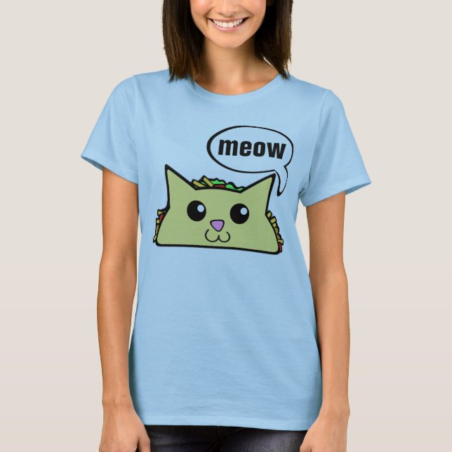 Tacocat Character T-Shirt (Front)
