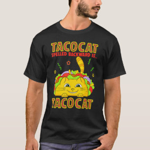 Tacocat Costume Funny Cat Taco Kitty Tacos For Wom T-Shirt