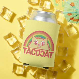Tacocat Deluxe Can Cooler