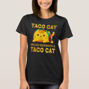 Tacocat For Kids Taco Cat Cinco De Mayo Tacocat Ta T-Shirt