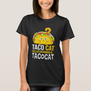 Tacocat Spelled Backward Is Tacocat Love Cat And T T-Shirt