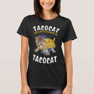 Tacocat Spelled Backward Is Tacocat Tee Cat And Ta
