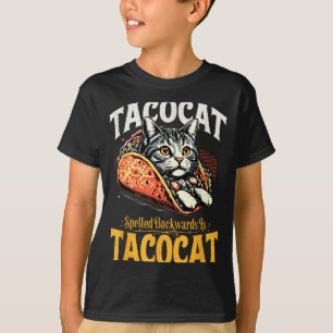 Tacocat spelled backwards is taco cat cinco de T-Shirt