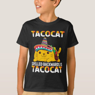 Tacocat Spelled Ckward Is Tacocat Taco Cat  T-Shirt