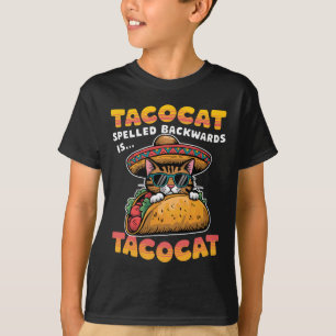 Tacocat Spelled Ckwards Shirt Taco Cat Cinco De Ma