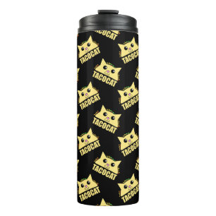 Tacocats Black Thermal Tumbler
