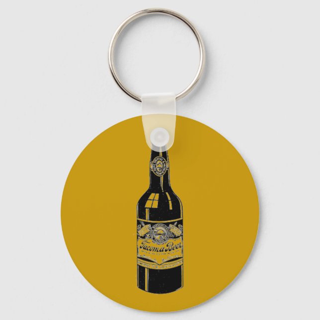 Tacoma Beer Keychain (Front)