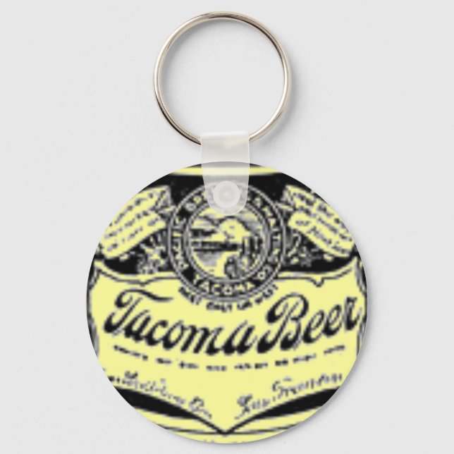 Tacoma Beer Keychain (Front)