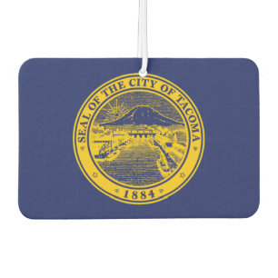 Tacoma city flag air freshener