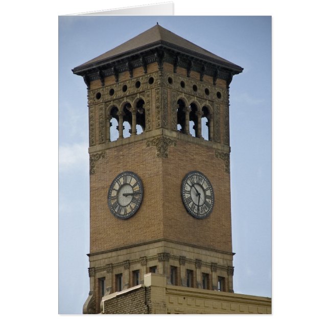 Tacoma City Hall Blank Card (Front)
