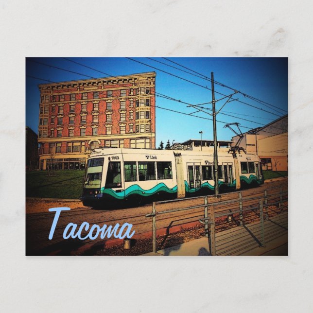 Tacoma Rail Postcard (Front)