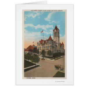 Tacoma, WA - View of Pierce County Court House