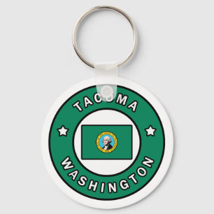 Tacoma Washington Keychain