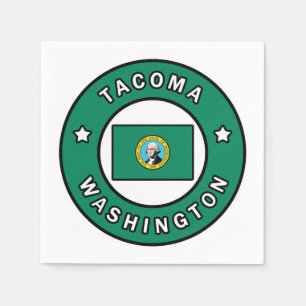 Tacoma Washington Napkin