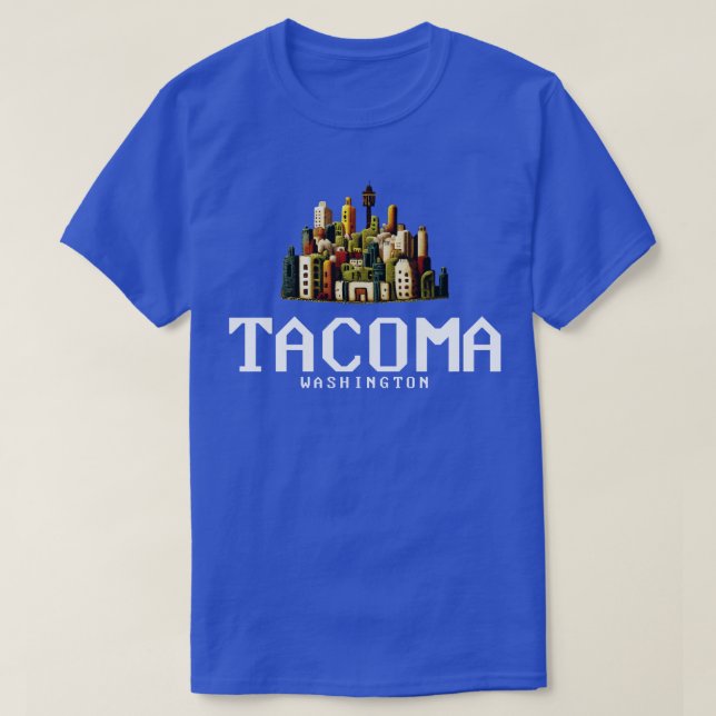 Tacoma Washington T-Shirt (Design Front)