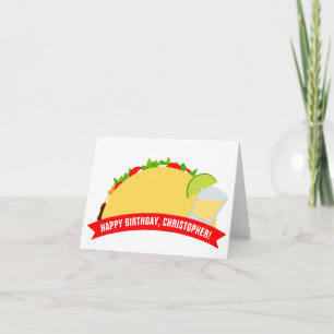 Tacos and Tequila Card
