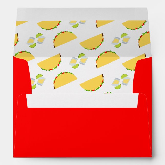 Tacos and Tequila Envelope (Back (Bottom))