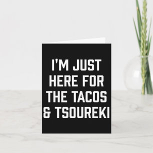 Tacos And Tsoureki Funny Cinco De Mayo Orthodox Gr Card
