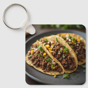 Tacos Keychain