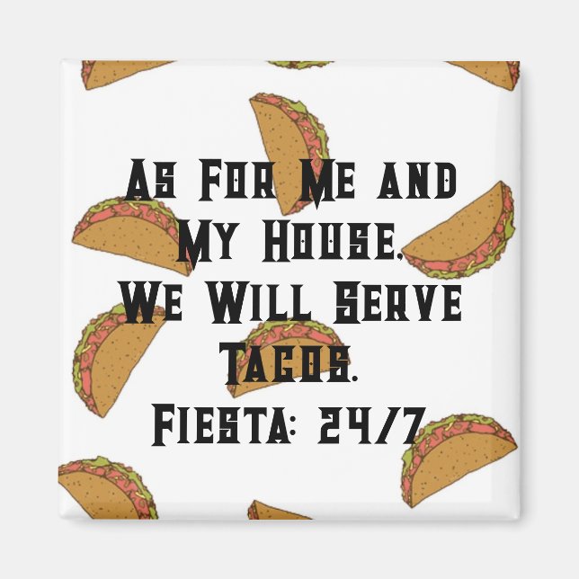 Tacos Magnet (Front)