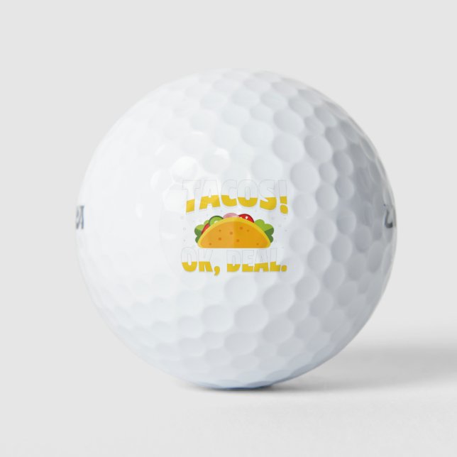 Tacos ? ok deal golf balls (Front)