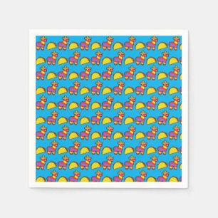 Tacos + Pinatas Napkin