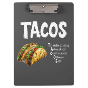 TACOS Prayer Clipboard