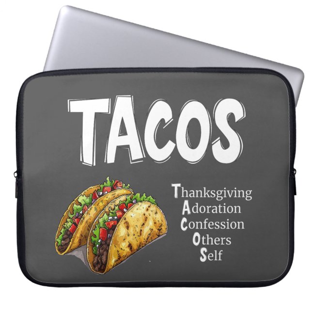 TACOS Prayer Electronics Bag (Front)