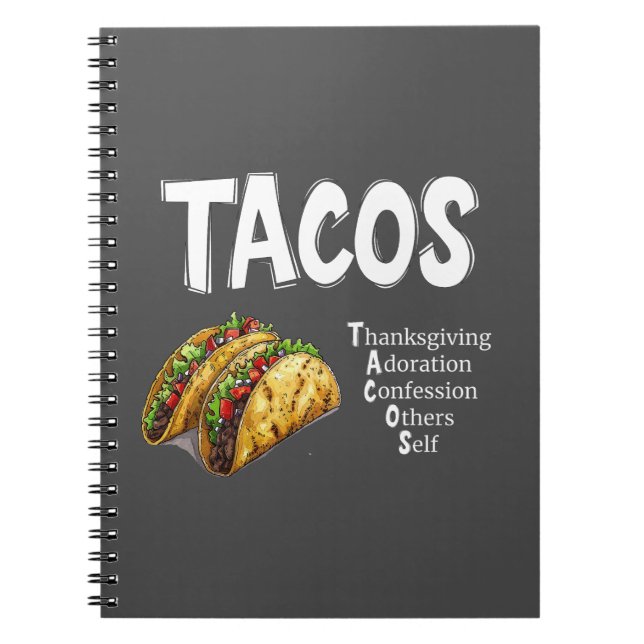 TACOS Prayer Notebook (Front)