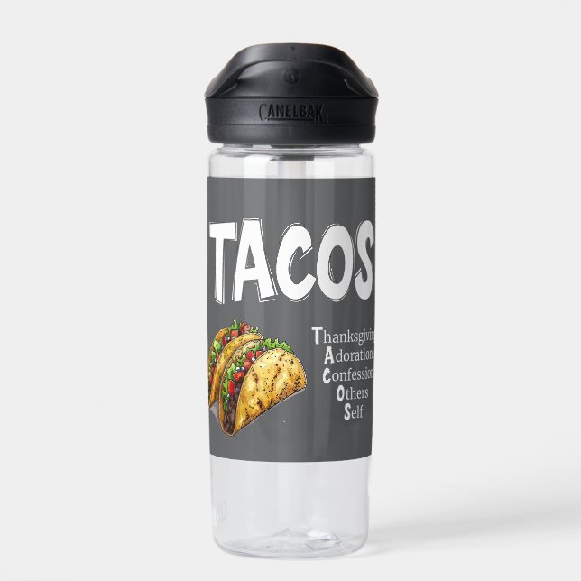 TACOS Prayer Water Bottle (Back)