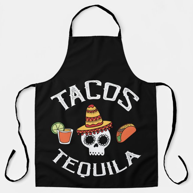 Tacos & Tequila Apron (Front)