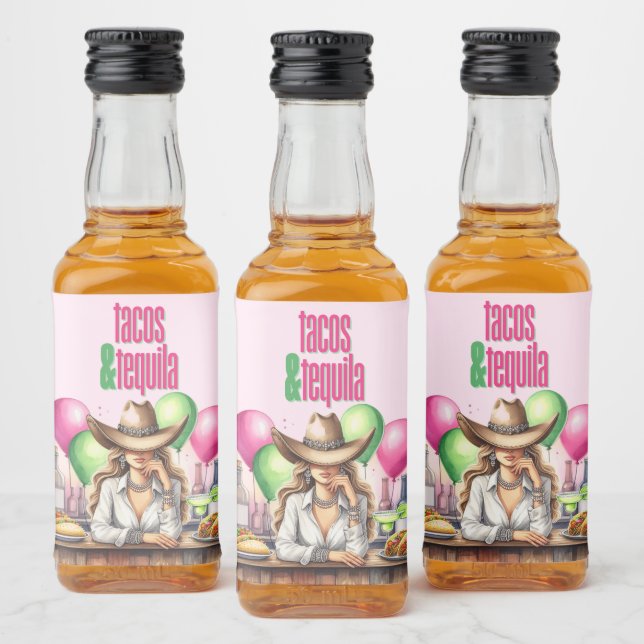 Tacos Tequila Bottle Labels (Bottles)