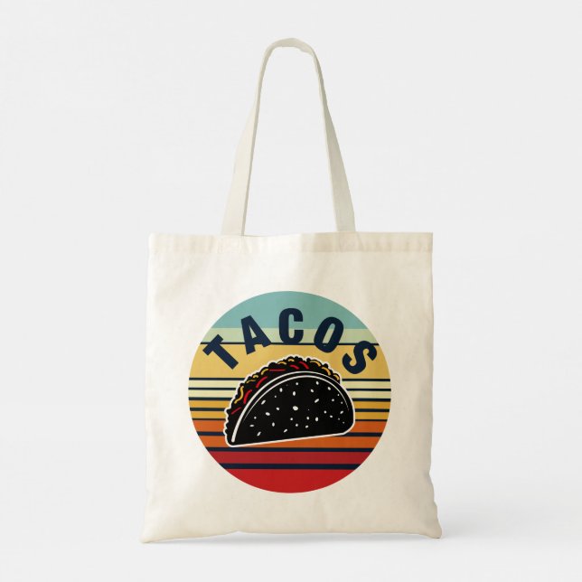 Tacos Tote Bag (Back)