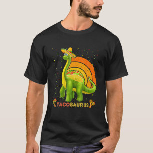 Tacosaurus Cinco De Mayo Funny Taco Dinosaur Toddl T-Shirt
