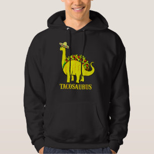 Tacosaurus Cinco De Mayo S Taco Dinosaur Hoodie