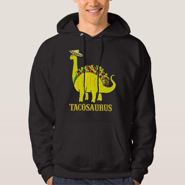 Tacosaurus Cinco De Mayo   Taco Dinosaur Tee (Front)