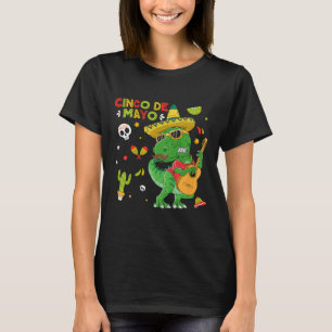 Tacosaurus Rex Cinco De Mayo Toddler Boy Dinosaur  T-Shirt