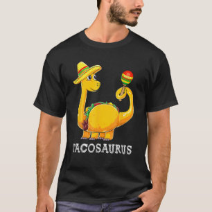 Tacosaurus Rex Dinosaur Taco Kids Cinco De Mayo Pa T-Shirt