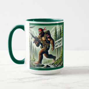 🚨TACTICAL BIGFOOT DEPLOYED COFFEE MUG🚨 MUG