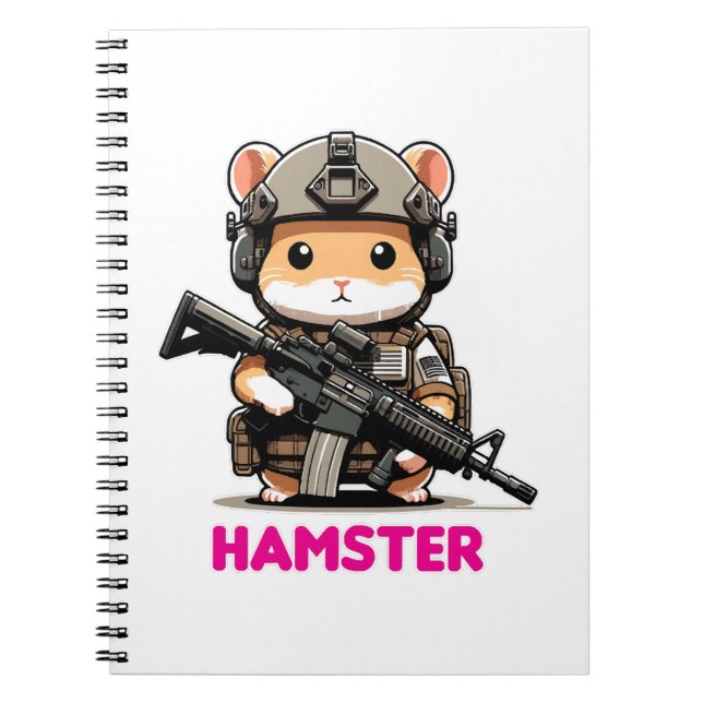 Tactical Hamster Notebook (Front)